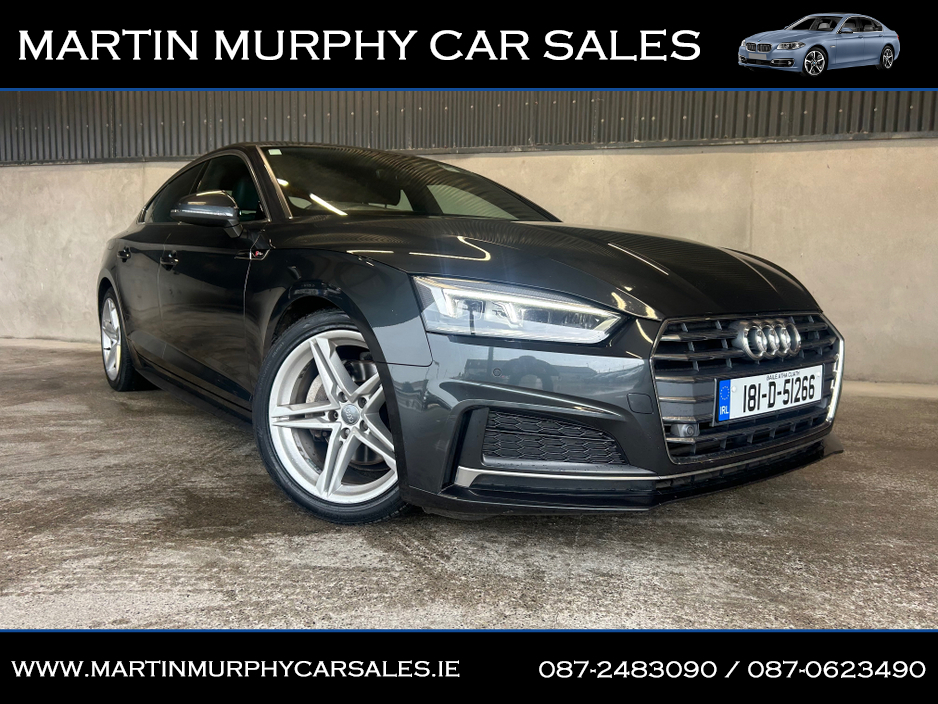 2018 Audi A5 2.0 TDI S LINE ULTRA 190 BHP AUTO €22,950