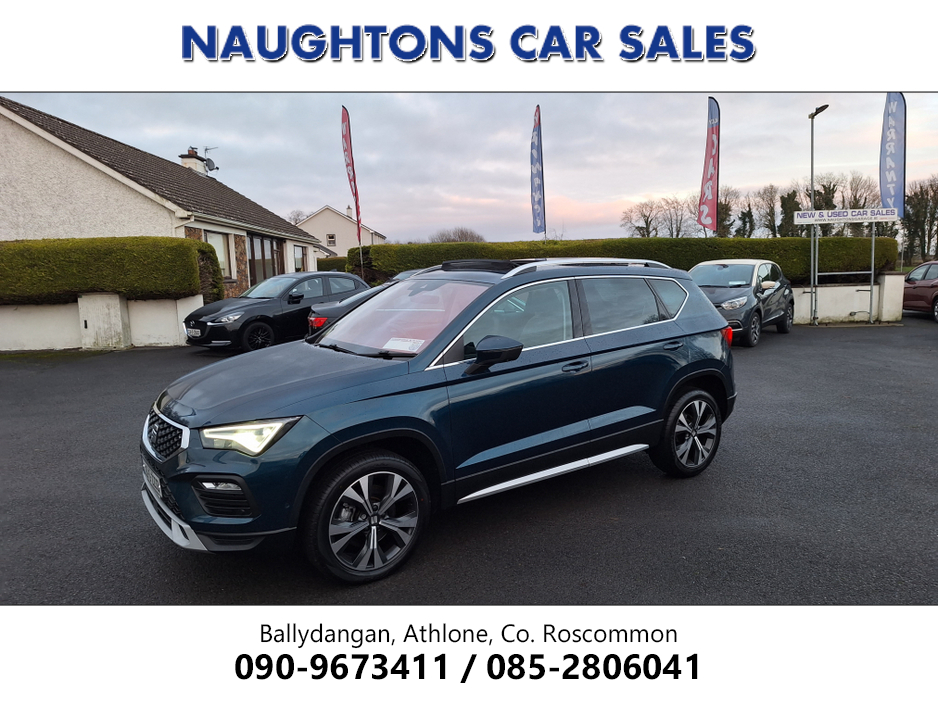 2022 SEAT Ateca PA 2.0 TDI 150HP XP+ * Top Spec/Leather/Sunroof/Heated Seats/Camera* €27,950