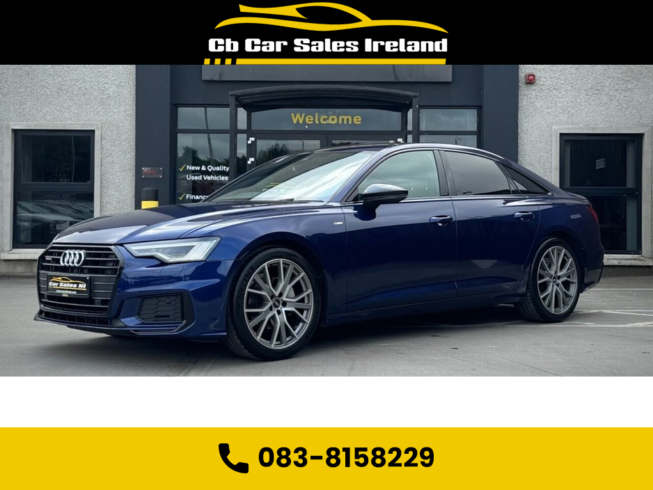 2021 Audi A6 2.0 TDI 40 Black Edition Saloon 4dr Diesel S Tronic quattro 1 OWNER, 4X4 WHEEL DRIVE, REVERSE CAMERA €42,850