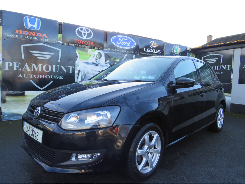 2013 Volkswagen Polo TRENDLINE 1.2 MANUAL 5DR BLACK NCTD  27 €5,999