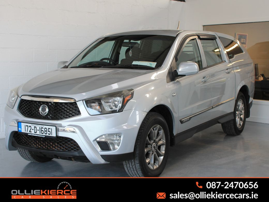 2017 Ssangyong Korando Sports EX 4X4 Crewcab Pick UP 4DR €13,500