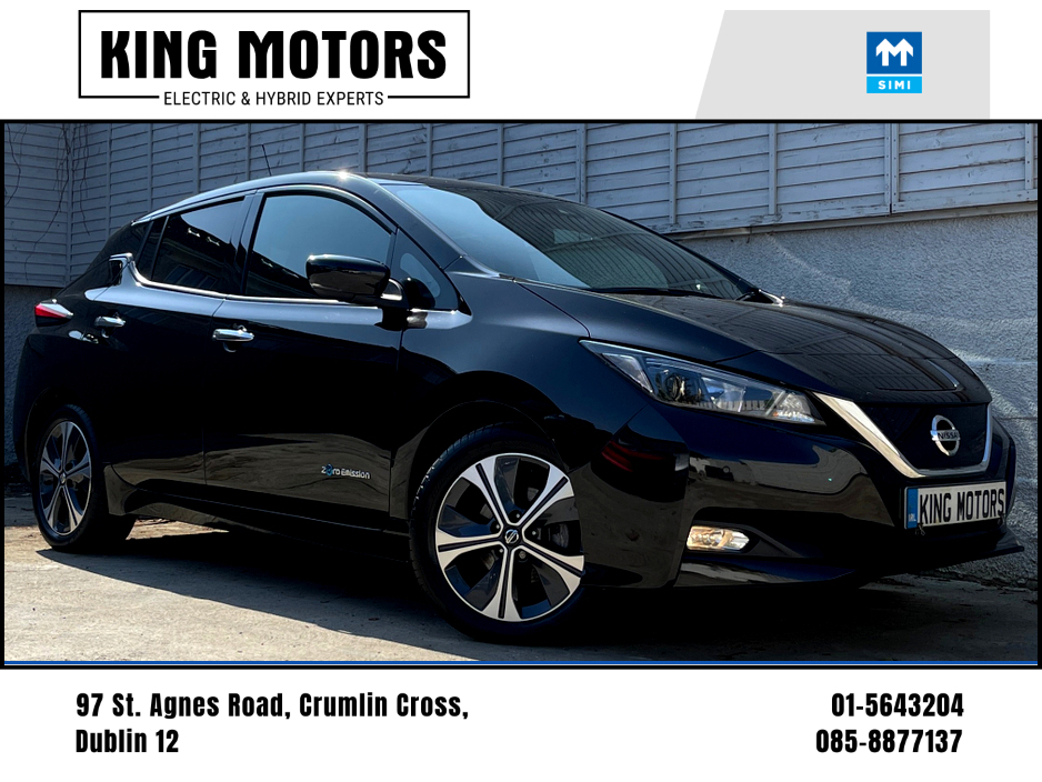 2020 Nissan Leaf N-CONNECTA / APPLE & ANDROID AUTO / NAV / RADAR CRUISE / HALF-LEATHER / PARK SENSORS / BALANCE OF 8 YEAR NISSAN BATTERY WARRANTY / *FINANCE PACKAGES AVAILABLE* €11,899