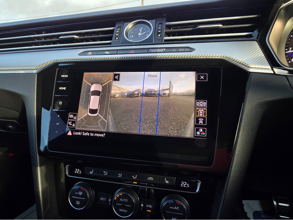 2018 Volkswagen Arteon 2.0 TSI R LINE EDITION 280BHP VIRTUAL DASH FULL LEATHER HEATED ELECTRIC SEATS SAT NAV CARPLAY ANDROID AUTO BLIND SPORT PARKING SENSORS SELF PARKING ASSIST 360 CAMERA €28,500