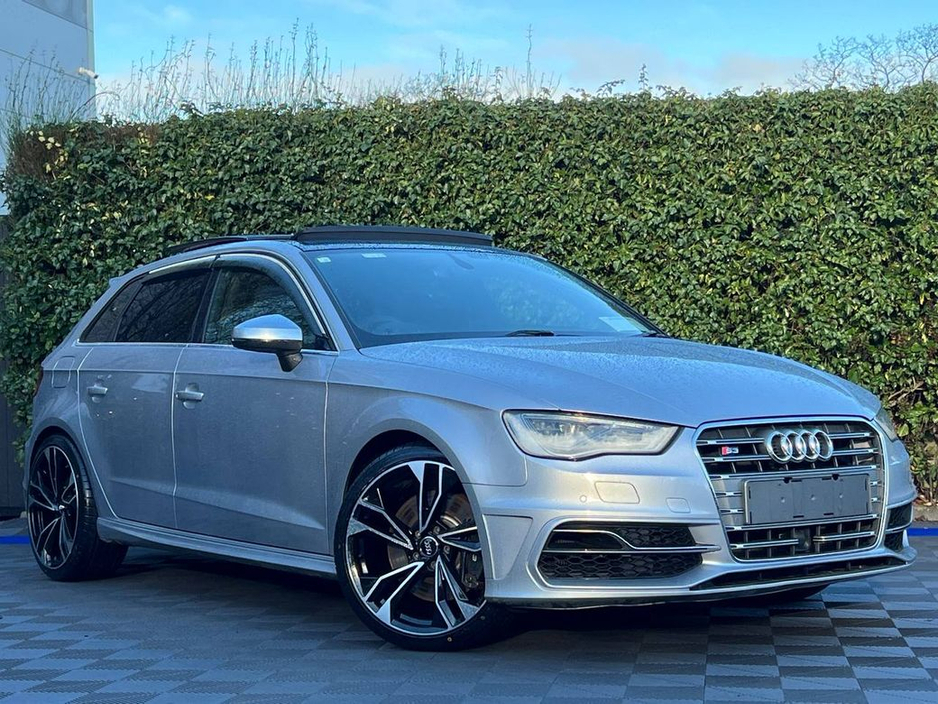 2015 Audi S3 QUATTRO 2.0 TFSI AUTO // OPENING PAN ROOF // LEATHER HEATED POWERED SPORT SEATS // 300 BHP €23,900