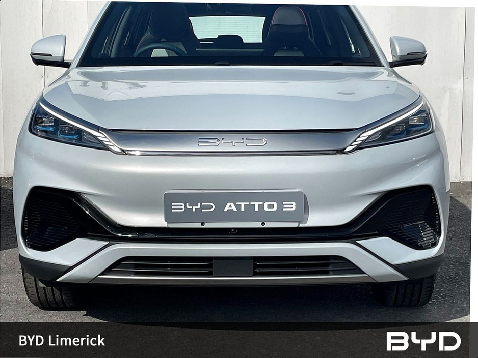 2026 BYD ATTO 3 "261 Delivery" BYD Atto 3, Design (60kWh) with Finance Available Adaptive & Intelligent Cruise Control 15.6" Electric Rotary Touchscreen - Panoramic Sunroof - Heated Front Seats - 18 Alloy Wheels €44,454