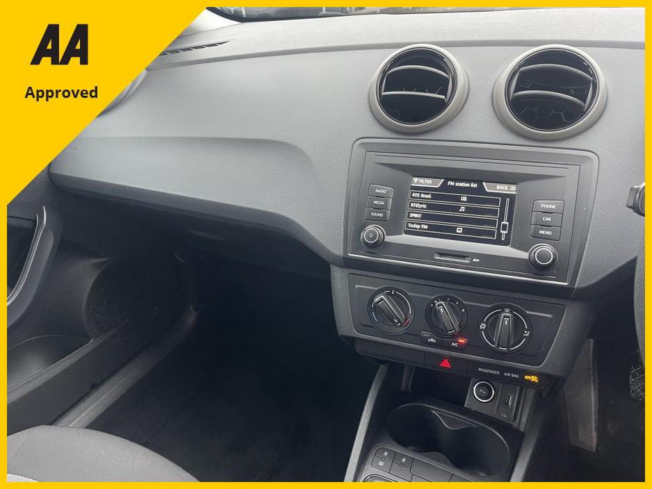 2017 SEAT Ibiza SOL 1.0cc. FREE DELIVERY €12,750