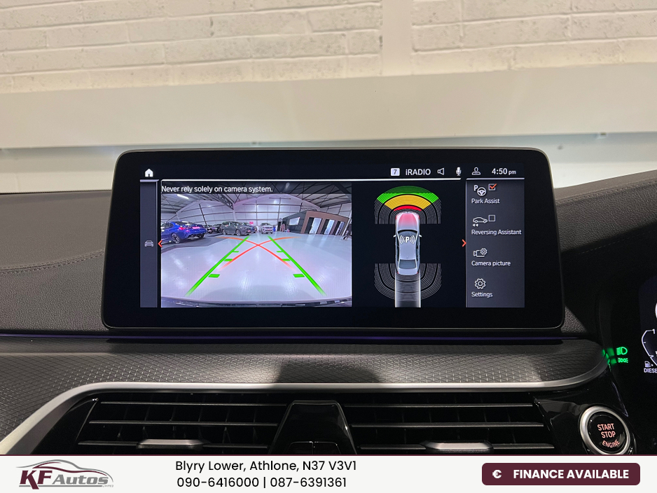 2022 BMW 5 Series 520d G30 LCI M Sport 2L Diesel 190bhp 4dr Auto - 222 Reg €42,995