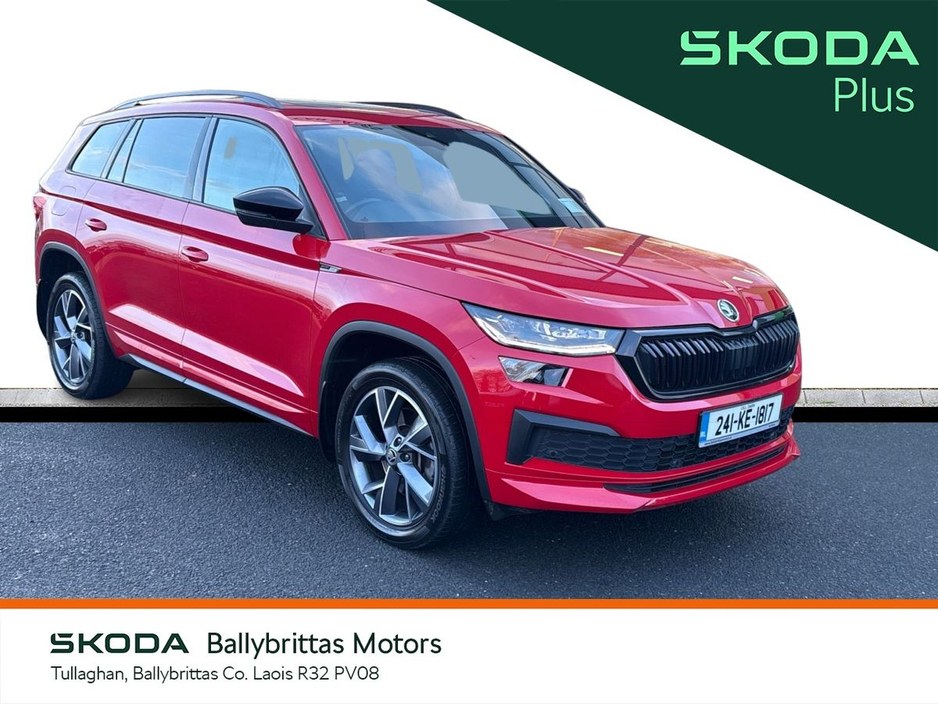 2024 Skoda Kodiaq 2.0 TDI 150HP DSG SportLine 7 Seat €52,950