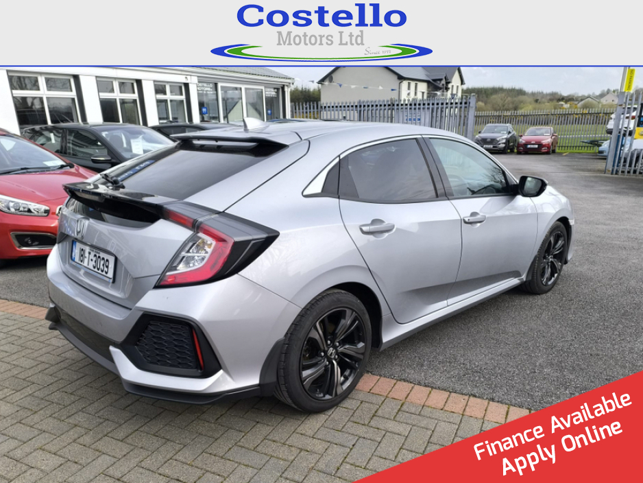 2018 Honda Civic 5DR 1.6 I-DTEC SMART P PLUS €16,900