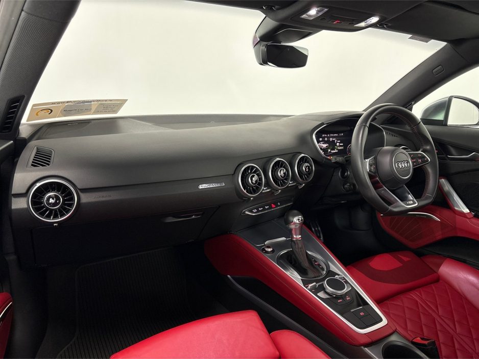 2016 Audi TTS 2.0 TFSI QUATTRO 310PS**BANG & OLUFSEN SPEAKERS**RED LEATHER INTERIOR**KEYLESS START**DRIVE MODES**PARKING SENSORS**19 INCH ALLOYS**MULTIFUNCTIONAL STEERING WHEEL**FINANCE AVAILABLE** €24,995