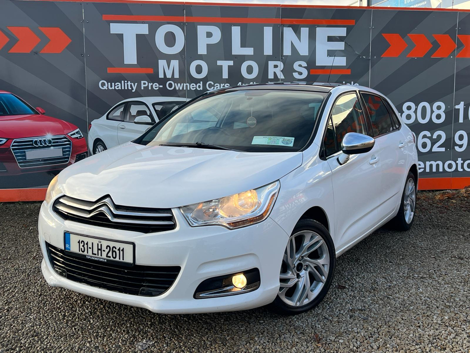 2013 Citroen C4 ==1.6 HDI SELECTION//PAN ROOF//NEW NCT//SERVICED== €4,945