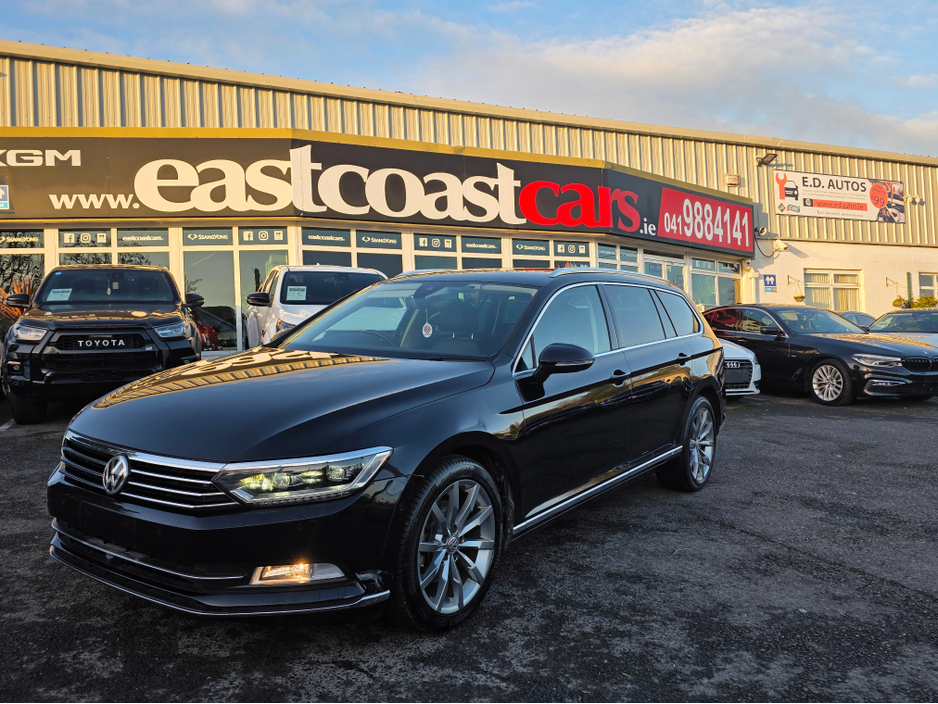 2018 Volkswagen Passat 2.0 TDI VIRTUAL DASH FULL LEATHER HEATED ELECTRIC SEATS SAT NAV CARPLAY ANDROID AUTO BLIND SPORT PARKING SENSORS SELF PARKING ASSIST 360 CAMERA €20,750
