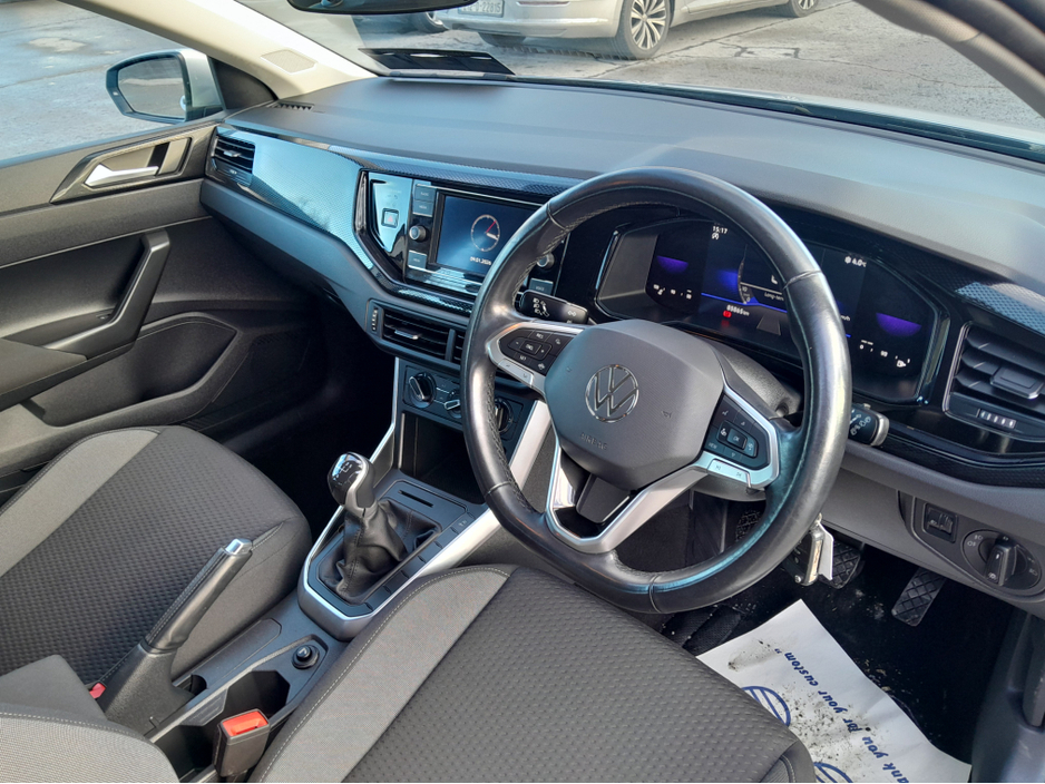 2022 Volkswagen Polo LIFE 1.0 TSI 95BHP MANUAL 5SPEED 5DR €18,400