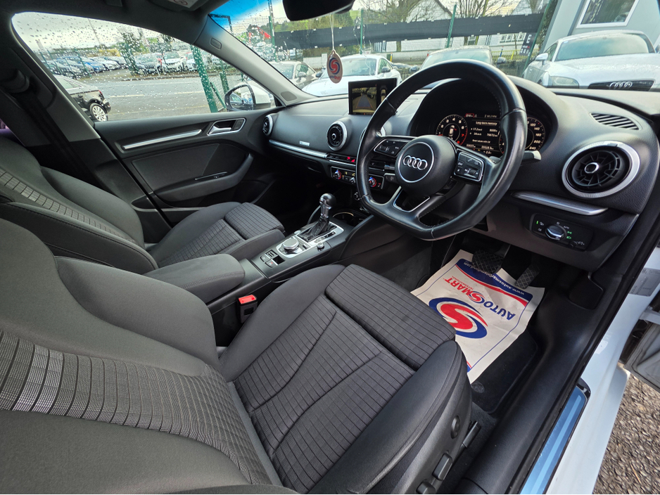 2017 Audi A3 SPORTS EDITION 1.4 TFSI  VIRTUAL COCKPIT - NAVIGATION -CARPLAY ANDROID AUTO - REVERSING CAMERA / PARKING SENSORS - DRIVE MODE €18,500