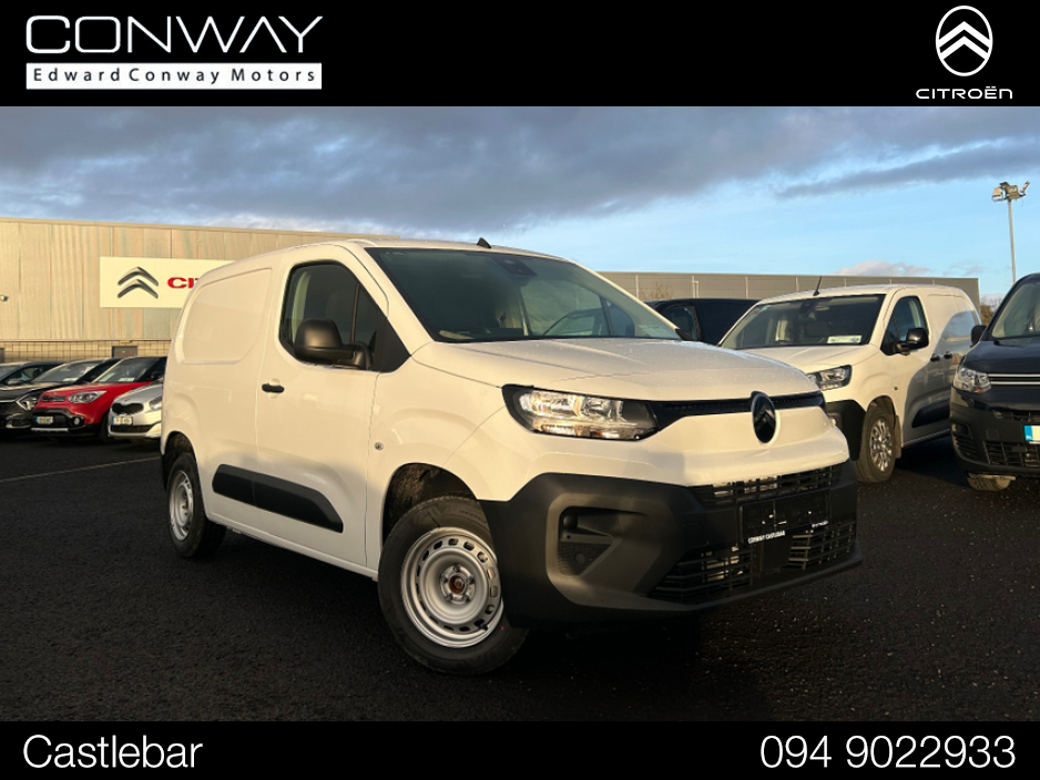 2025 Citroen Berlingo LWB 1000kg, ex vat €23,577