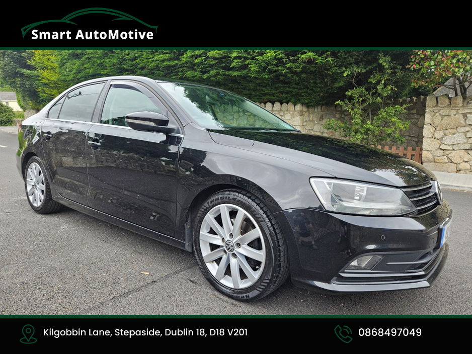 2015 Volkswagen Jetta HIGHLINE 2.0 TDI D7F DSG 110HP 4DR Automatic * Highline Specification * NCT 11.2026 * Taxed 11.2025 * Full Motor Check Report * Warranty Provided * 2 Keys *  Nationwide Delivery Available * Must View €9,950