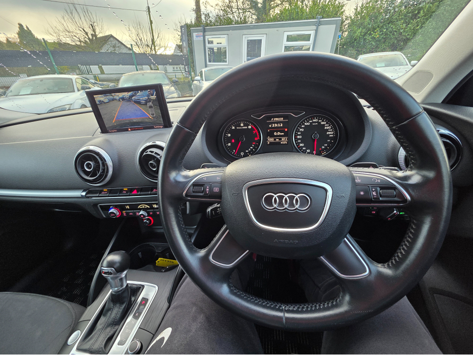 2015 Audi A3 Saloon 1.4 TFSI AUTOMATIC - SALOON  - REV CAMERA - PARKING SENSORS - ALLOYS - LOW TAX BAND LOW MILEAGE €15,750