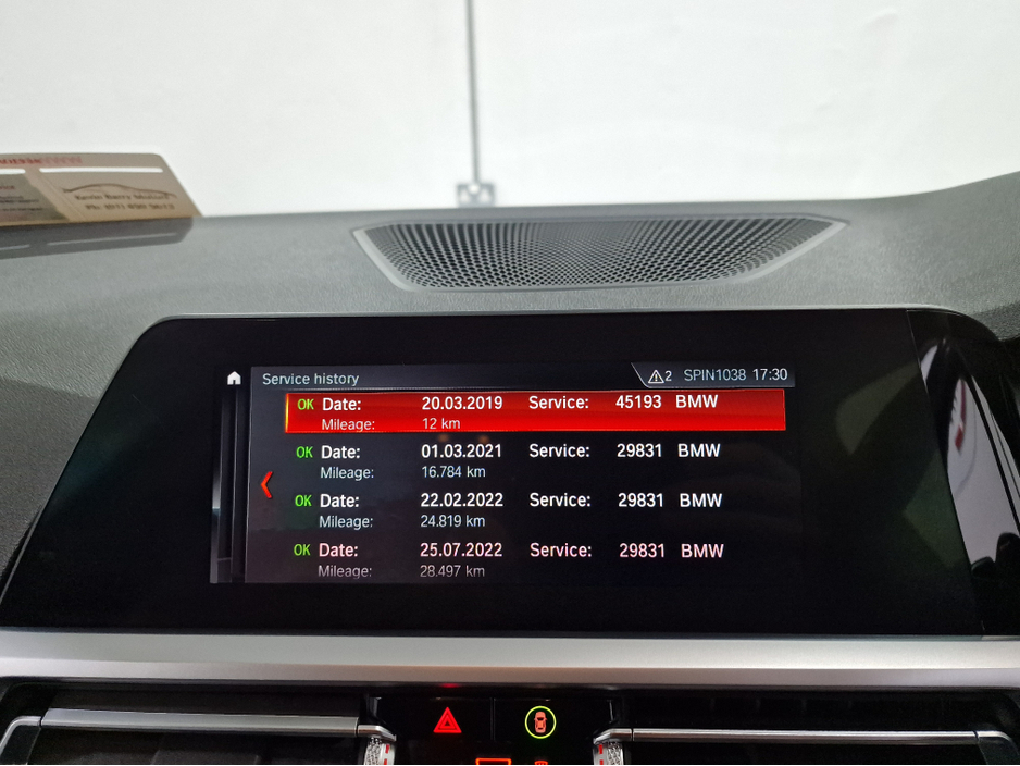 2019 BMW 3 Series 320D G20 SPORT AUTOMATIC **ORIGINAL IRISH CAR / LOW MILEAGE / 18" ALLOYS / APPLE CARPLAY / CRUISE CONTROL / FULL BLACK LEATHER / HEATED SEATS / SAT NAV / REVERSE CAMERA / FULL BMW SERVICE RECORD** €27,900