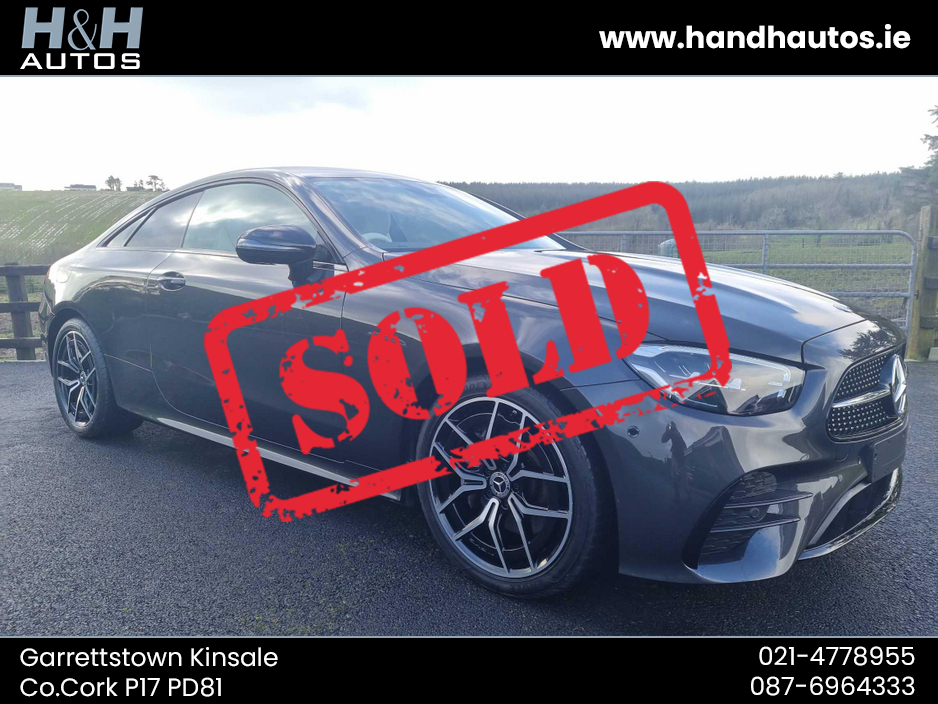 2021 Mercedes-Benz E Class 220 D E SERIES COUPE AUTO AMG LINE 2DR