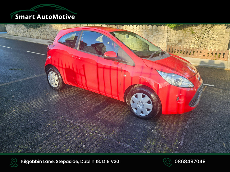 2013 Ford Ka EDGE 69Ps 3Dr 1.2 Petrol * Low Mileage * One Previous Owner * NCT and Taxed to 07.2026 * Fully Serviced and Professionally Valeted *  Cartell Report and Warranty Provided * Excellent Low Mileage Car €4,950