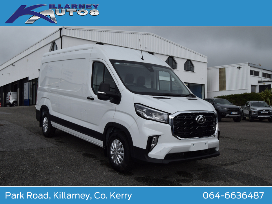 2025 Maxus Deliver 9 LWB Med Roof FWD LUX 2.0TDCi 150BHP Price plus 23% vat €32,567