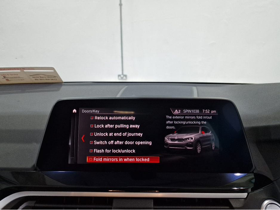 2021 BMW X3 30E X-DRIVE X-LINE AUTOMATIC **ONE OWNER / ACTIVE CRUISE CONTROL / APPLE CARPLAY / ELECTRIC TOWBAR / FULL MOCHA LEATHER / HEATED STEERING WHEEL / SAT NAV / REVERSE CAMERA / REAR TINTED GLASS** €38,450