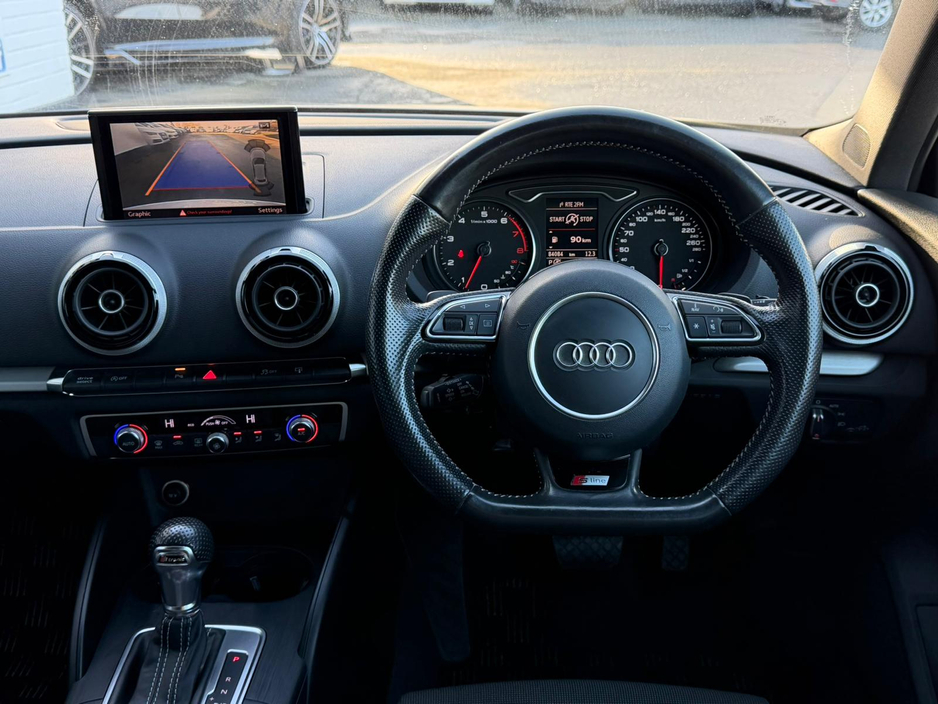 2016 Audi A3 1.4 TFSI S LINE 5DR €18,950