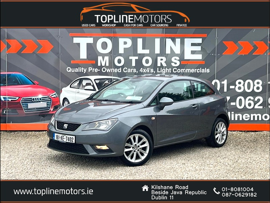 2016 SEAT Ibiza //1.0 VISTA //NEW NCT//LOVELY CAR// €7,995