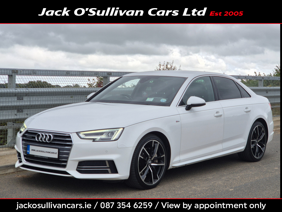 2016 Audi A4 2.0 TDI S LINE 190 bhp QUATTRO 190P €15,995