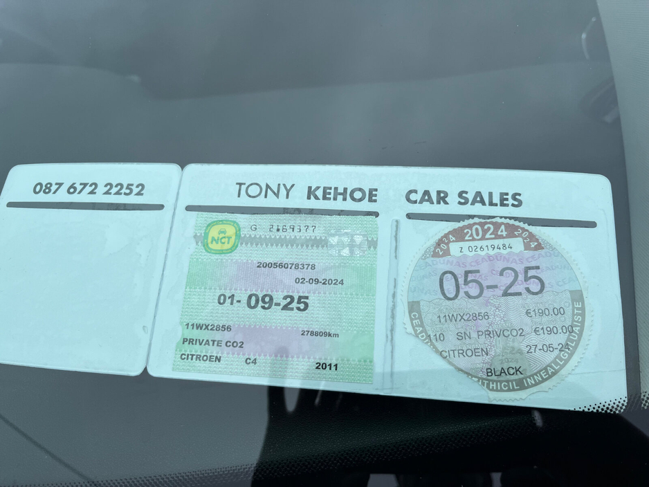 2011 Citroen C4 1.6HDi 90HP VTR+ €2,950