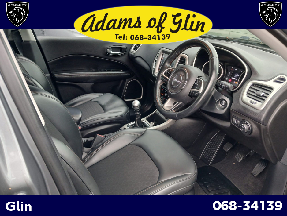 2019 Jeep Compass 1.6 MJET 120HP LOGITUD LONGITUDE 5DR €14,950