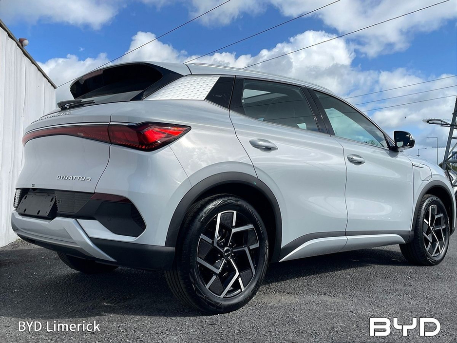 2026 BYD ATTO 3 "261 Delivery" BYD Atto 3, Design (60kWh) with Finance Available Adaptive & Intelligent Cruise Control 15.6" Electric Rotary Touchscreen - Panoramic Sunroof - Heated Front Seats - 18 Alloy Wheels €44,454