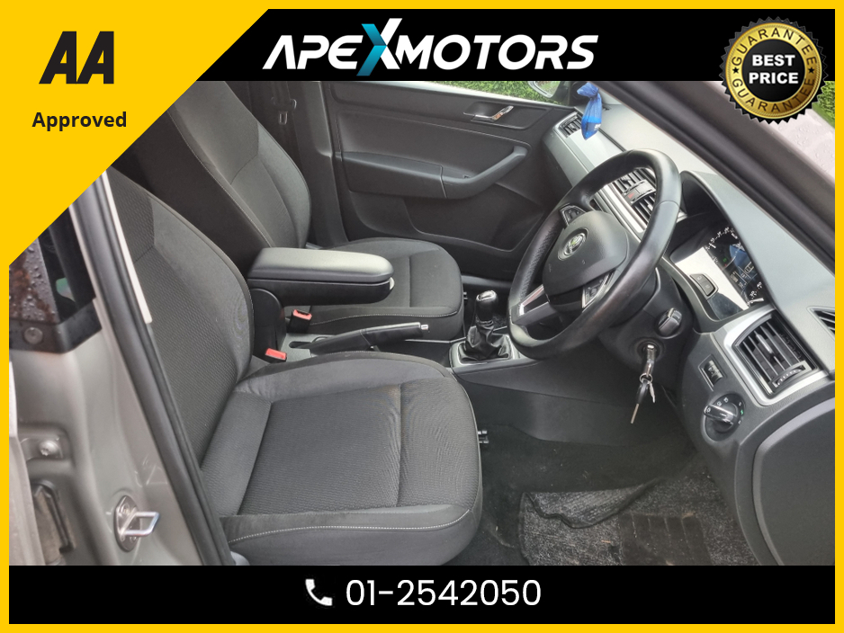 2014 Skoda Octavia FINANCE ARRANGED * SKODA RAPID ( SMALLER THAN OCTAVIA) * AMBITION 1.6 TDI 90HP 4DR SALOON * LOW LOW KMs * NCT AUG-26 * LOW TAX * RELIABLE ( SAME AS V.W GOLF) * IMMACULATE *  01-2542050 €7,949