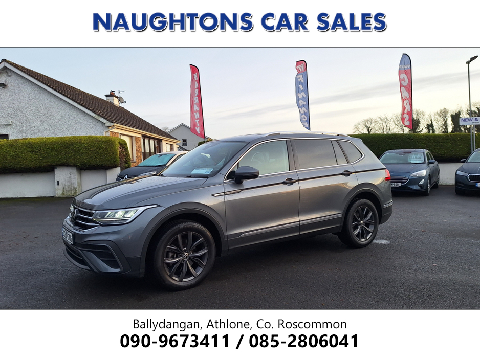 2023 Volkswagen Tiguan Allspace 2.0 TDI 150 7 SEATS AUTOMATIC *Virtual Clocks/Auto Tailgate/Led Headlights/ €37,950
