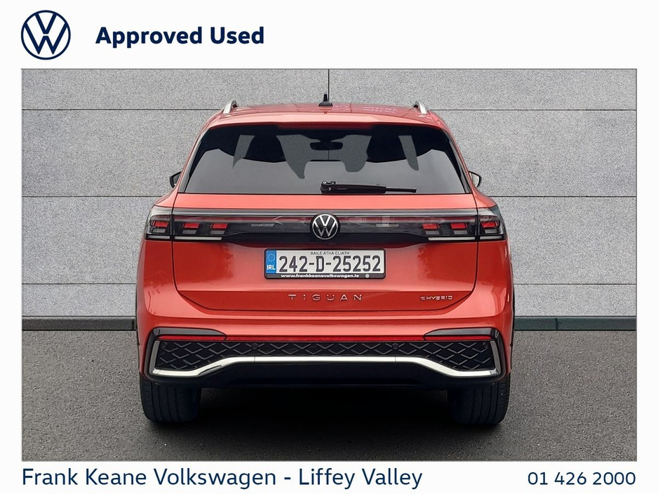2024 Volkswagen Tiguan R-LINE AUTO 1.5 PHEV 204HP *PLUG IN HYBRID* *UP TO 100KM EV* *PETROL HYBRID* *REAR VIEW CAMERA* *HEATED SEATS* *PCP FINANCE AVAILABLE* €49,895