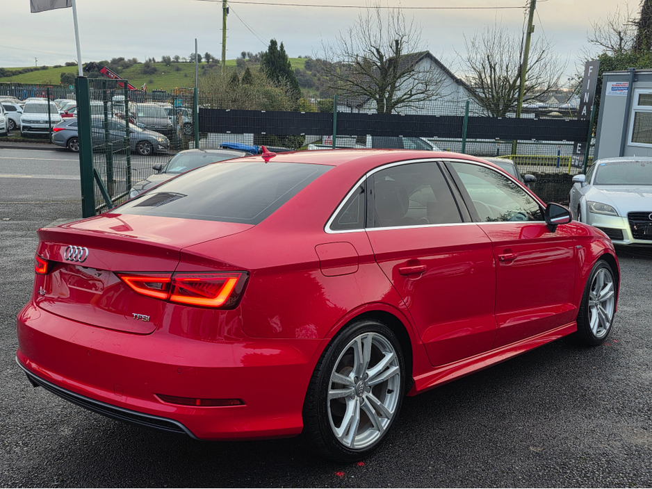 2015 Audi A3 Saloon 1.4 TSI S-LINE EDITION   REVERSING CAMERA / PARKING SENSORS - DRIVE MODE - LOW TAX BAND €16,450