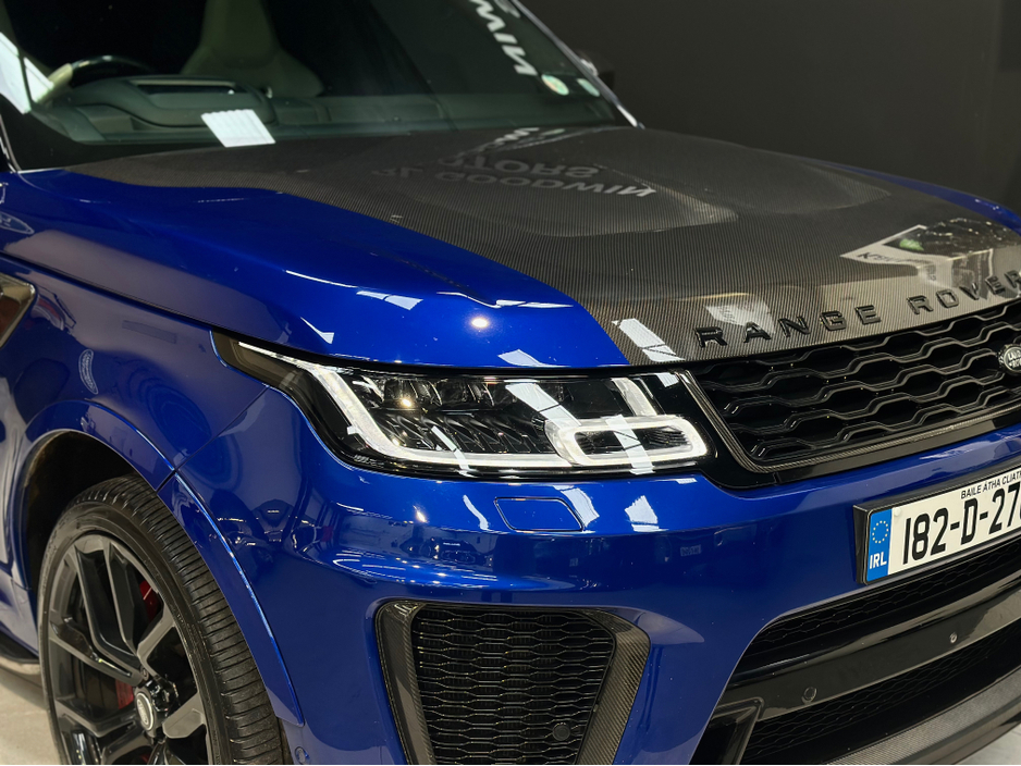 2018 Land Rover Range Rover Sport 5.0 V8 SVR 550BHP COMMERCIAL €59,950