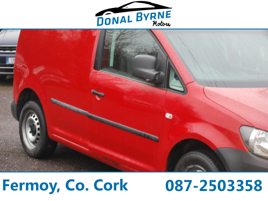 2013 Volkswagen Caddy VAN 1.6 TDI 75HP 5 5SPEED 5DR €6,500
