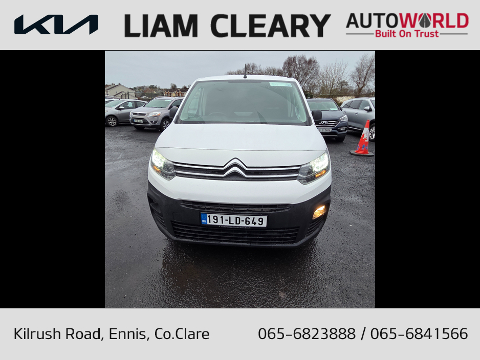 2019 Citroen Berlingo 650 EN-PRISE BLUE HDI 1.9 D 600 4DR €8,995