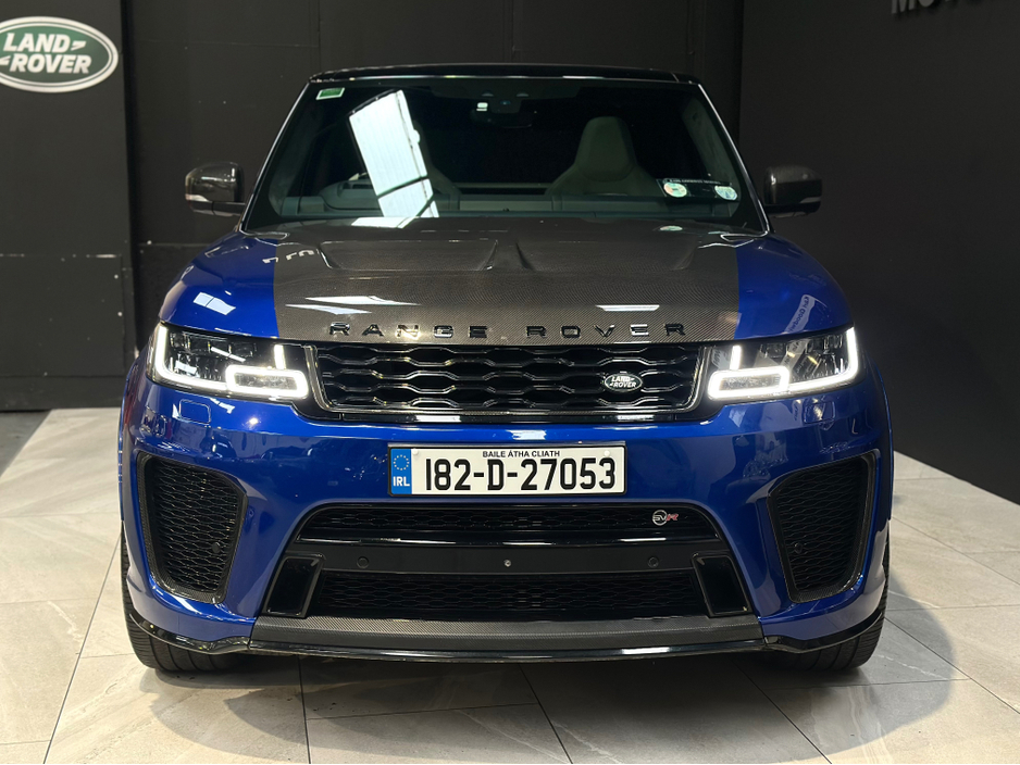 2018 Land Rover Range Rover Sport 5.0 V8 SVR 550BHP COMMERCIAL €59,950