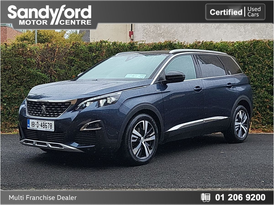 2018 Peugeot 5008 2.0 GT LINE AUTO HDi 180BHP €19,950