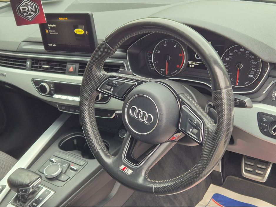 2016 Audi A4 2.0 TDI S LINE 190 bhp QUATTRO 190P €15,995
