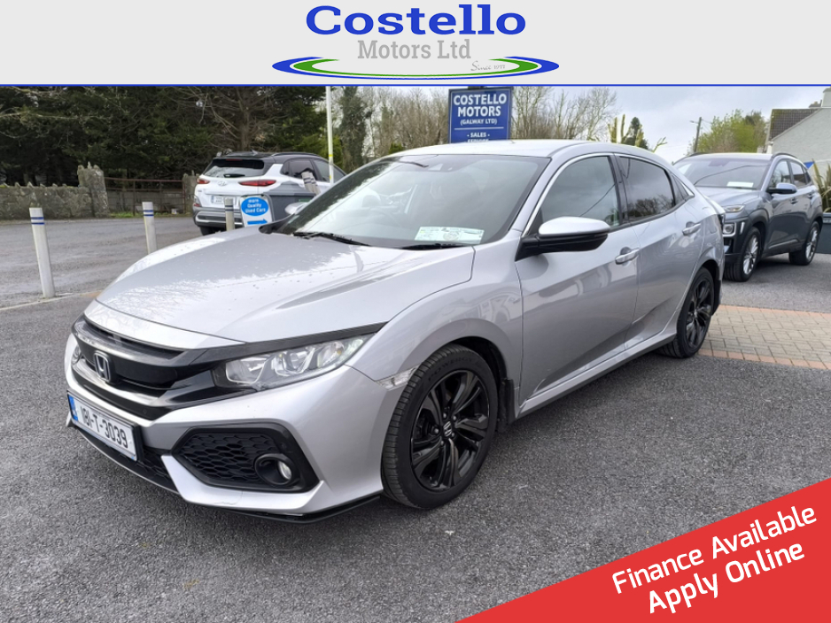 2018 Honda Civic 5DR 1.6 I-DTEC SMART P PLUS €16,900