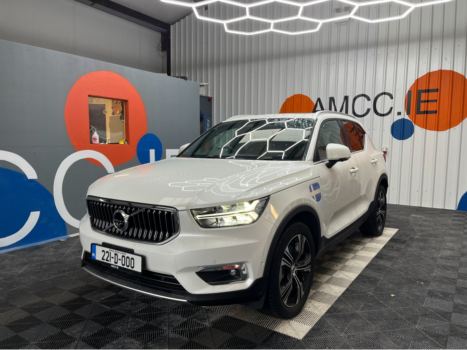 2022 Volvo XC40 €35950! 2022 VOLVO XC40 T5 RECHARGE PLUG-IN HYBRID 1.5 AUTOMATIC / CRUISE CONTROL / ELECTRIC MEMORY & HEATED SEATS / REAR HEATED SEATS / 360° PARKING CAMERA / APPLE CARPLAY / PANORAMIC SUNROOF €35,950