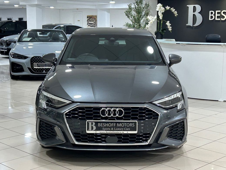 2024 Audi A3 40 TFSIe S-LINE SPORTBACK=LOW MILES//HUGE SPEC=NAPPA LEATHER//FULL AUDI SERVICE HISTORY=241 REG=ONLY €150 ANNUAL ROAD TAX//TAILORED FINANCE PACKAGES A €36,995