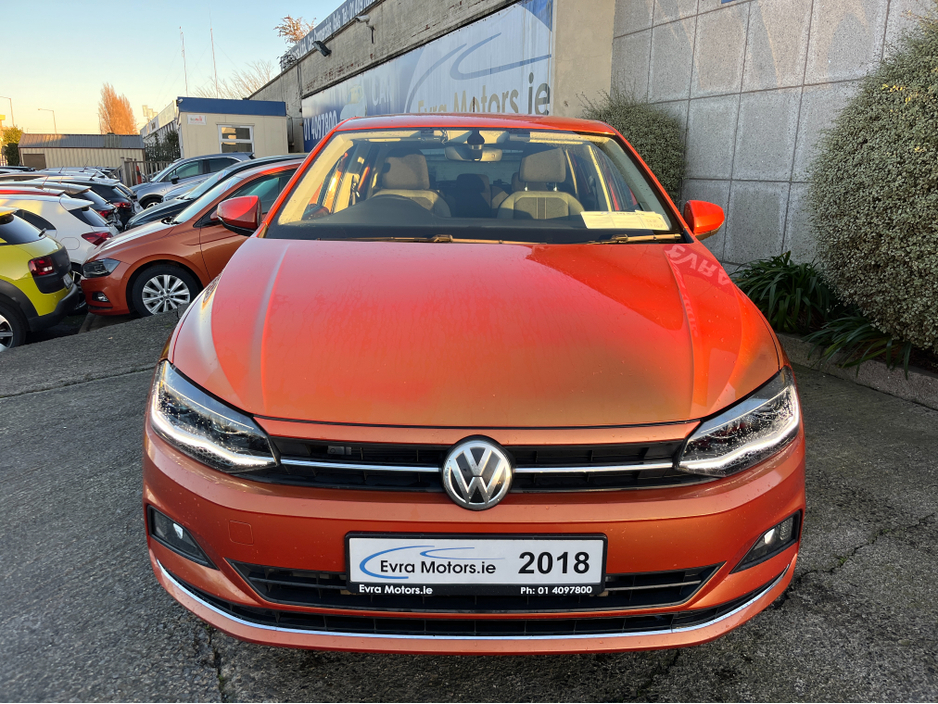 2018 Volkswagen Polo HIGHLINE AUTOMATIC 1.0 PETROL //HIGH SPEC//LOW MILES//ADAPTIVE CRUISE CONTROL//CARPLAY//REVERSE CAMERA//KEYLESS ENTRY// €14,950