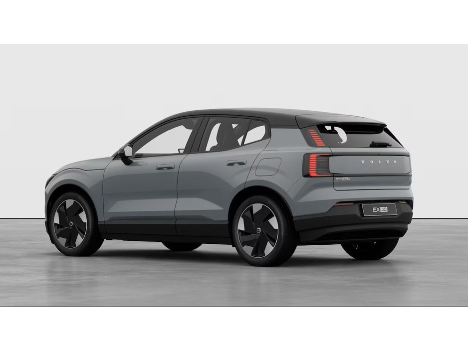 2026 Volvo EX30 Vapor Grey Extended Range Plus with Indigo interior