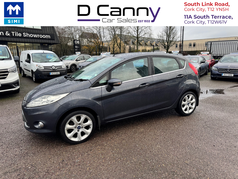 2010 Ford Fiesta TITANIUM 1.25 82PS 5DR €5,900