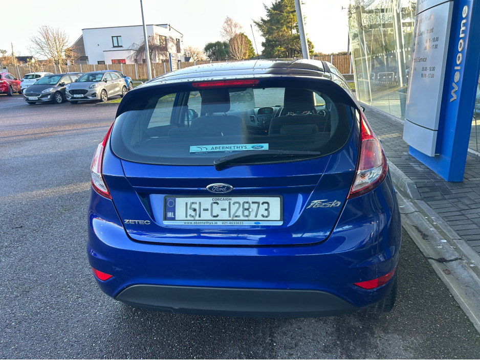 2015 Ford Fiesta MCA ZETEC 1.25 60PS M5 5DR 4DR €10,950