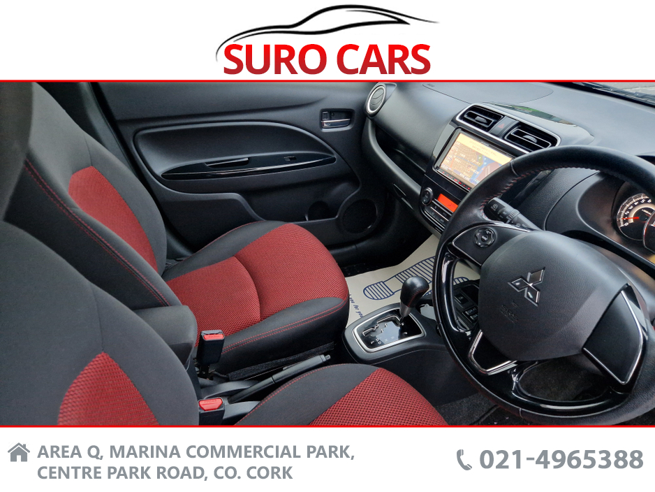 2019 Mitsubishi Mirage 1.2 Petrol Automatic Black Edition €9,890